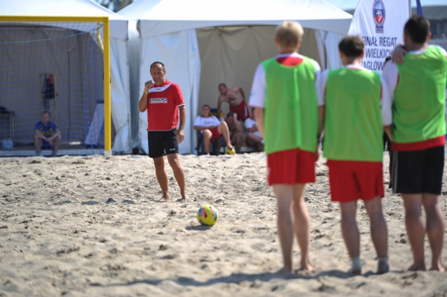 Baltic Radio Cup to coroczny turniej piłki nożnej na plaży. W tym roku wyjątkowo odbywa się nie nad morzem, a w Szczecinie. Fot. Łukasz Szełemej [Radio Szczecin] Baltic Radio Cup: Gramy dalej [ZDJĘCIA]