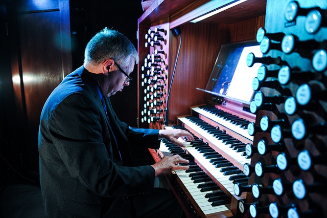 Koncert Sacrum Non Profanum w Katedrze. Fot. Łukasz Szełemej [Radio Szczecin] Krzysztof Penderecki. Jego dzieło „Powiało na mnie morze snów” zabrzmiało w Szczecinie [ZDJĘCIA]