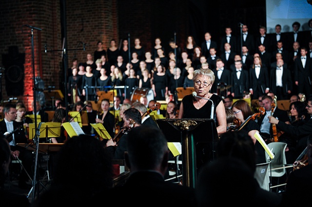 Koncert Sacrum Non Profanum w Katedrze. Fot. Łukasz Szełemej [Radio Szczecin] Krzysztof Penderecki. Jego dzieło „Powiało na mnie morze snów” zabrzmiało w Szczecinie [ZDJĘCIA]