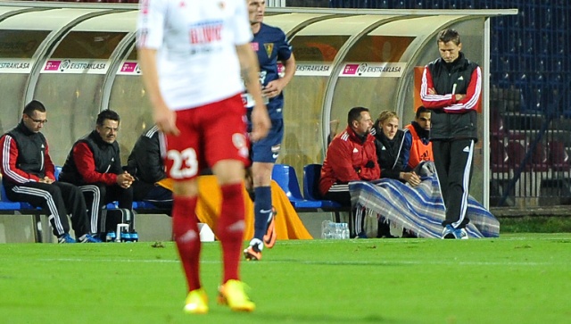 Pogoń Szczecin rozgromiła 4:0 Piasta Gliwice w meczu piłkarskiej ekstraklasy. Fot. Łukasz Szełemej [Radio Szczecin] Totalna dominacja Pogoni. Hat-trick Robaka [ZDJĘCIA, RELACJA, WIDEO]