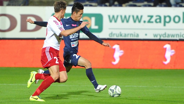 Pogoń Szczecin rozgromiła 4:0 Piasta Gliwice w meczu piłkarskiej ekstraklasy. Fot. Łukasz Szełemej [Radio Szczecin] Totalna dominacja Pogoni. Hat-trick Robaka [ZDJĘCIA, RELACJA, WIDEO]