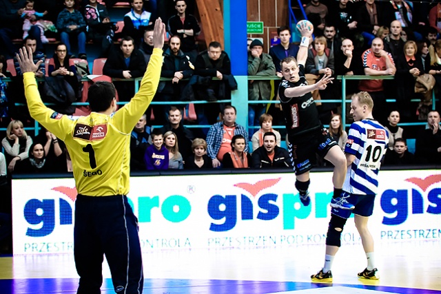 Gaz-System Pogoń Szczecin - Orlen Wisła Płock - fot. Łukasz Szełemej [Radio Szczecin] Gaz-System pokonany przez Orlen [ZDJĘCIA]