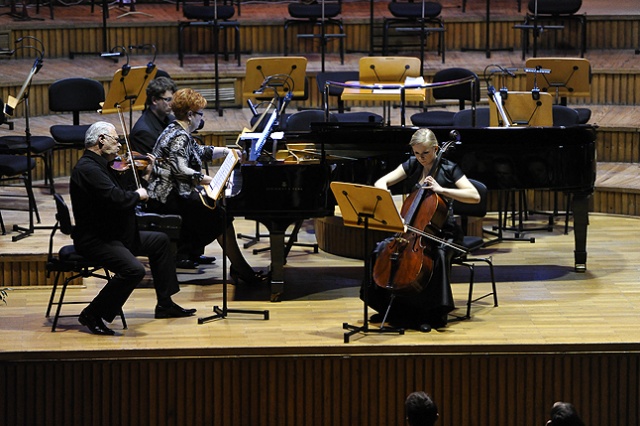 W ramach projektu Filharmonia WspółGRA niezwykle utalentowani muzycy zaprezentowali się szczecińskiej publiczności. Fot. Łukasz Szełemej [Radio Szczecin] Wiosenne impresje muzyczne zachwycają [ZDJĘCIA]