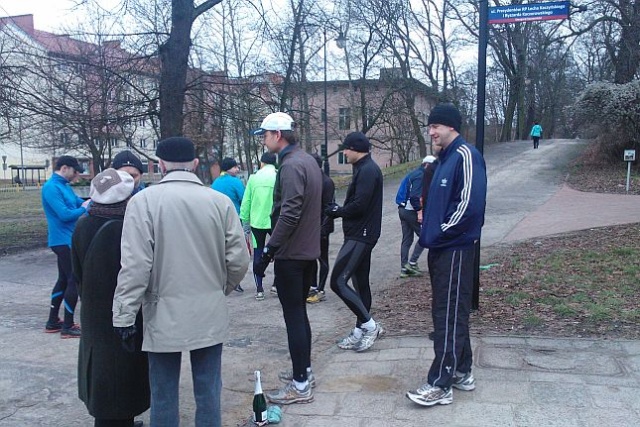 Od wspólnego biegania Nowy Rok rozpoczęli weterani lekkiej atletyki w Stargardzie Szczecińskim.