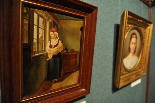Kolekcja dzieł Augusta Ludwiga Mosta gromadzona przez Muzeum Narodowe w Szczecinie wzbogaciła się o kolejny obraz tego niemieckiego artysty - studium olejne Oczekująca.