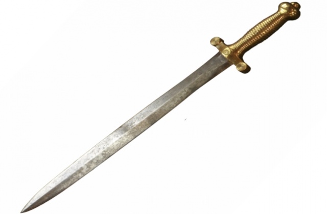Miecz rzymskich legionistów odkryli szczecińscy archeolodzy na cmentarzu w Czelinie. To tzw. gladius. Badacze znaleźli go w jednym z grobów wojowników tzw. grupy lubuskiej. To kultura, którą naukowcy ze Szczecina dopiero próbują opisać.