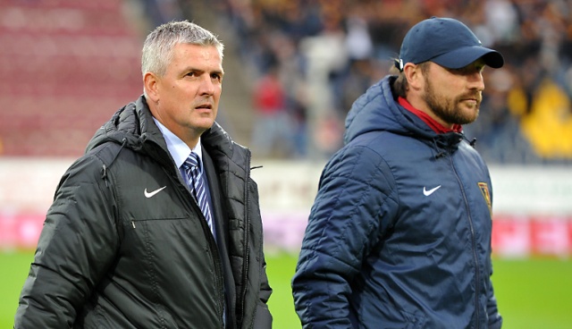 Trener Pogoni Szczecin Dariusz Wdowczyk będzie oglądał z trybun najbliższe dwa mecze swojej drużyny z Zawiszą Bydgoszcz i Śląskiem Wrocław.