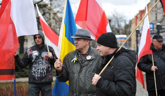 Fot. Łukasz Szełemej [Radio Szczecin] Polacy i Węgrzy wspierają Ukraińców