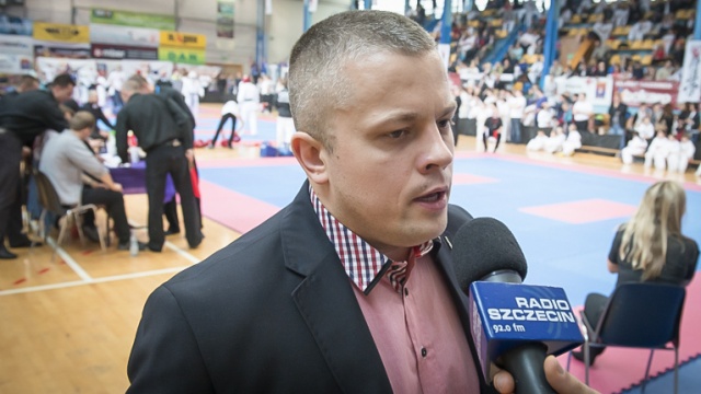 Fot. Jarosław Gaszyński [Radio Szczecin] Karatecy na matę. Mistrzostwa Pomorza w Szczecinie [ZDJĘCIA, WIDEO]