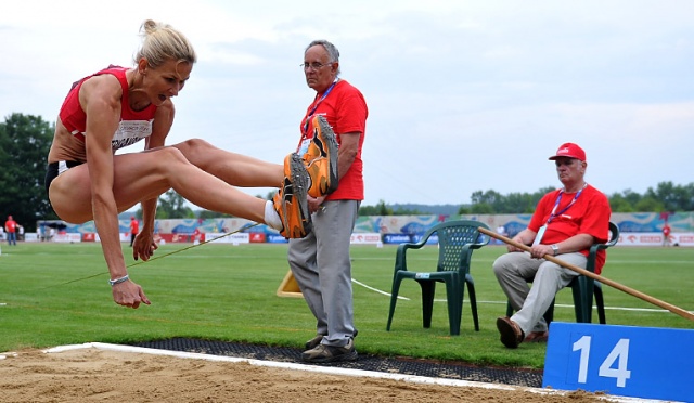Fot. Łukasz Szełemej [Radio Szczecin] Pierwsze medale rozdane. W Szczecinie trwają Mistrzostwa Polski w lekkiej atletyce