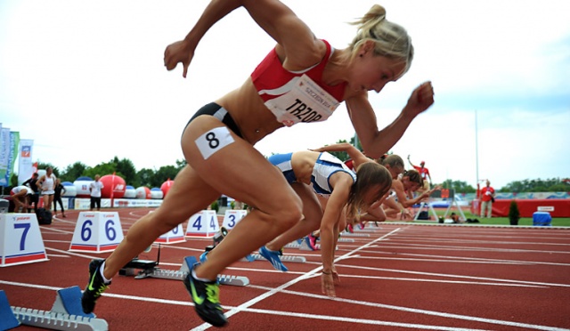 Fot. Łukasz Szełemej [Radio Szczecin] Pierwsze medale rozdane. W Szczecinie trwają Mistrzostwa Polski w lekkiej atletyce