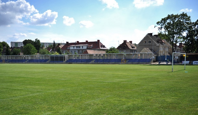 Fot. Łukasz Szełemej [Radio Szczecin] Stadion Błękitnych już po remoncie. Kibice siądą pod dachem [ZDJĘCIA]