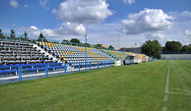 Fot. Łukasz Szełemej [Radio Szczecin] Stadion Błękitnych już po remoncie. Kibice siądą pod dachem [ZDJĘCIA]