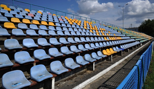 Fot. Łukasz Szełemej [Radio Szczecin] Stadion Błękitnych już po remoncie. Kibice siądą pod dachem [ZDJĘCIA]