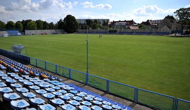 Fot. Łukasz Szełemej [Radio Szczecin] Stadion Błękitnych już po remoncie. Kibice siądą pod dachem [ZDJĘCIA]