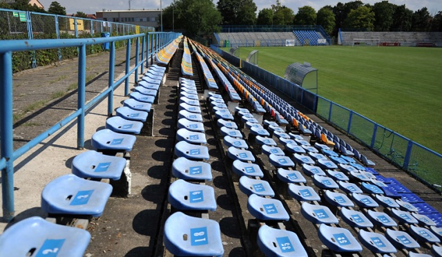 Fot. Łukasz Szełemej [Radio Szczecin] Stadion Błękitnych już po remoncie. Kibice siądą pod dachem [ZDJĘCIA]