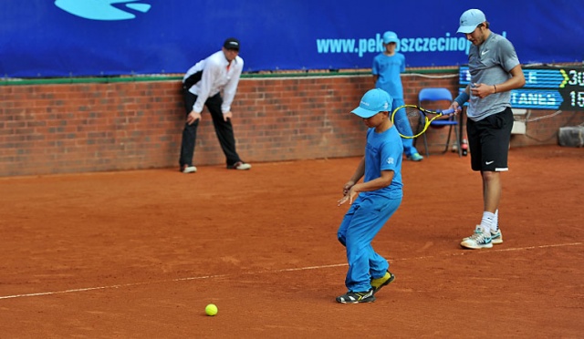 Pekao Szczecin Open 2014. Fot. Łukasz Szełemej [Radio Szczecin] Kamil Majchrzak w ćwierćfinale Pekao Szczecin Open [ZDJĘCIA]