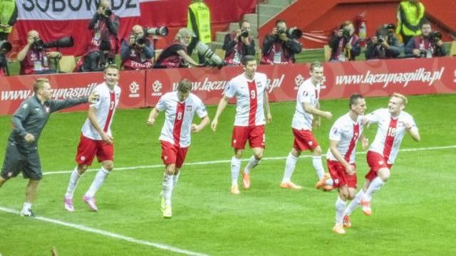 Polska remisuje ze Szkocją 2:2 w trzecim meczu eliminacji do Euro 2016. Fot. Tomasz Chaciński [Radio Szczecin] Polska remisuje ze Szkocją 2:2 w trzecim meczu eliminacji do Euro 2016 [ZDJĘCIA]