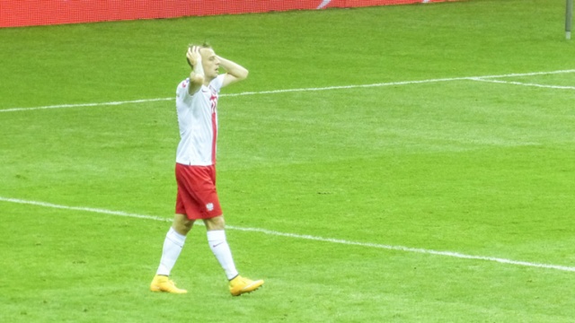 Polska remisuje ze Szkocją 2:2 w trzecim meczu eliminacji do Euro 2016. Fot. Tomasz Chaciński [Radio Szczecin] Polska remisuje ze Szkocją 2:2 w trzecim meczu eliminacji do Euro 2016 [ZDJĘCIA]