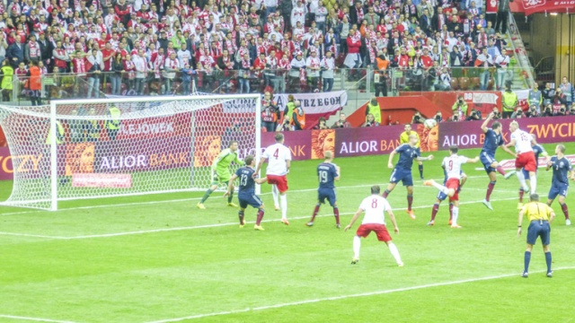 Polska remisuje ze Szkocją 2:2 w trzecim meczu eliminacji do Euro 2016. Fot. Tomasz Chaciński [Radio Szczecin] Polska remisuje ze Szkocją 2:2 w trzecim meczu eliminacji do Euro 2016 [ZDJĘCIA]