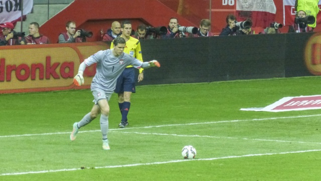 Polska remisuje ze Szkocją 2:2 w trzecim meczu eliminacji do Euro 2016. Fot. Tomasz Chaciński [Radio Szczecin] Polska remisuje ze Szkocją 2:2 w trzecim meczu eliminacji do Euro 2016 [ZDJĘCIA]