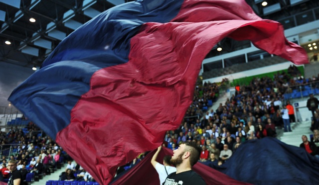 Szczecinianki pokonały dziś HIFK Helsinki 40:21 w pierwszym meczu trzeciej rundy Challenge Cup. Fot. Łukasz Szełemej [Radio Szczecin] Rekordowa frekwencja i wysokie zwycięstwo Pogoni Baltica nad Finkami [ZDJĘCIA]