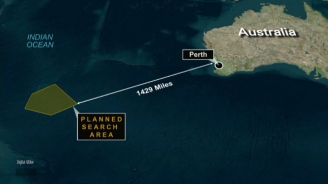 U wybrzeży Australii, na zdjęciach satelitarnych, tamtejsi eksperci dostrzegli dwa obiekty, które mogą być szczątkami zaginionego samolotu malezyjskich linii lotniczych.