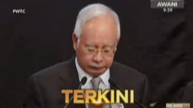 Poszukiwany od ponad dwóch tygodni samolot malezyjskich linii lotniczych spadł do Oceanu Indyjskiego - poinformował o tym w poniedziałek premier Malezji, Najib Tun Razak.