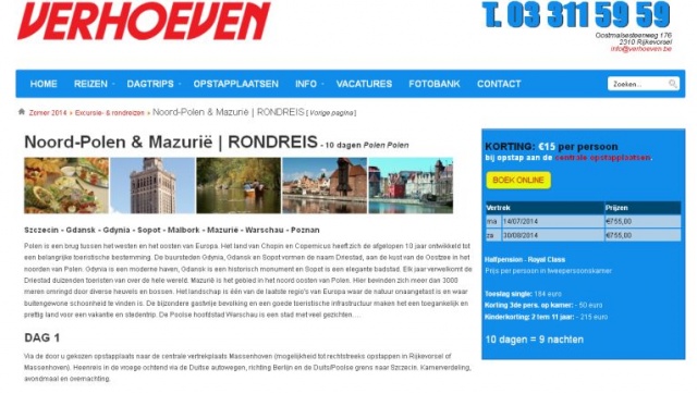 Szczecin zadomowił się w katalogach europejskich biur podróży - informuje Polska Organizacja Turystyczna.