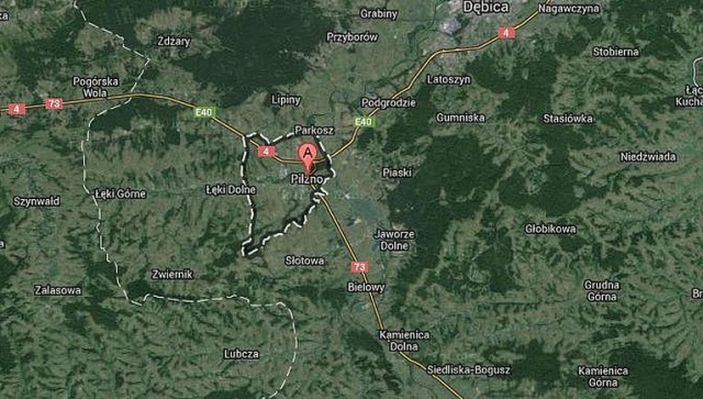 Dwa samochody czołowo zderzyły się w okolicy Pilzna. Zginął Polak, który był sprawcą wypadku. Pięć rannych osób przewieziono do szpitala.
