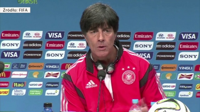 Joachim Loew przed finałem: Argentyna to nie tylko Messi [WIDEO]