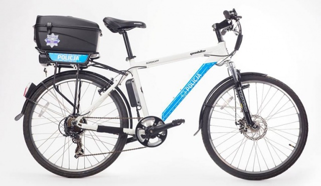 Policja doceniła rowery produkowane w Szczecinie. Rower hybrydowy, czyli z napędem elektrycznym, otrzymał wyróżnienie komendanta głównego.