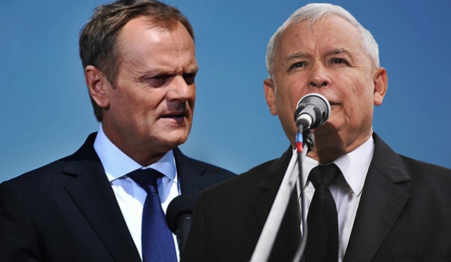 Koniec politycznego konfliktu. Donald Tusk i Jarosław Kaczyński uścisnęli sobie dłonie. Doszło do tego po środowym expose nowej premier Ewy Kopacz.