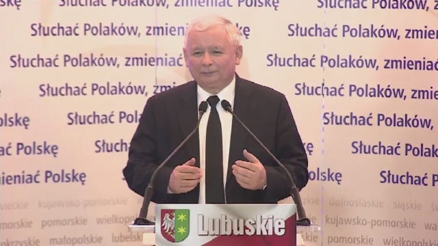 Jarosław Kaczyński gratuluje polskim piłkarzom [WIDEO]