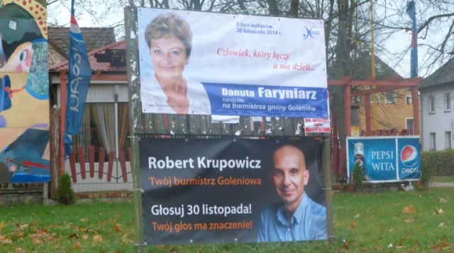 Faryniarz kontra Krupowicz. Wyborcza dogrywka w Goleniowie