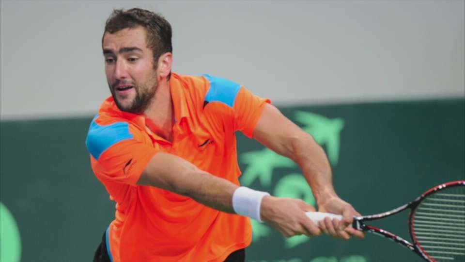 Chorwat Marin Cilić wygrał tenisowy turniej US Open. Fot. Press Focus/x-news