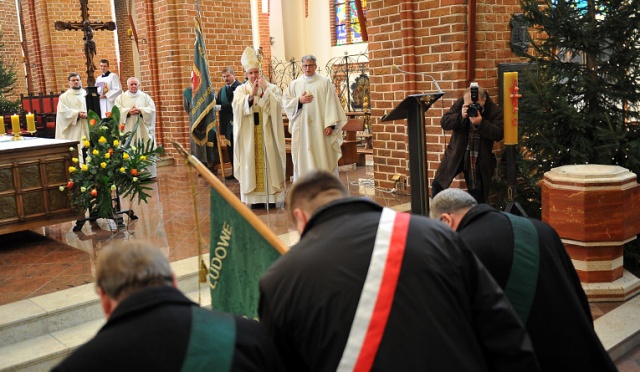 Zachodniopomorscy Ludowcy świętują 120-lecie Polskiego Stronnictwa Ludowego. Fot. Łukasz Szełemej [Radio Szczecin] Jubileusz PSL-u. Ludowcy świętują [ZDJĘCIA]