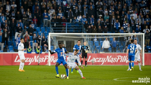 Lech Poznań - Błękitni Stargard Szczeciński 5:1. Fot. Jarosław Gaszyński [Radio Szczecin] Koniec pięknego snu Błękitnych Stargard Szczeciński [DUŻO ZDJĘĆ, WIDEO]