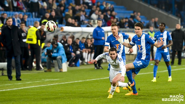 Lech Poznań - Błękitni Stargard Szczeciński 5:1. Fot. Jarosław Gaszyński [Radio Szczecin] Koniec pięknego snu Błękitnych Stargard Szczeciński [DUŻO ZDJĘĆ, WIDEO]