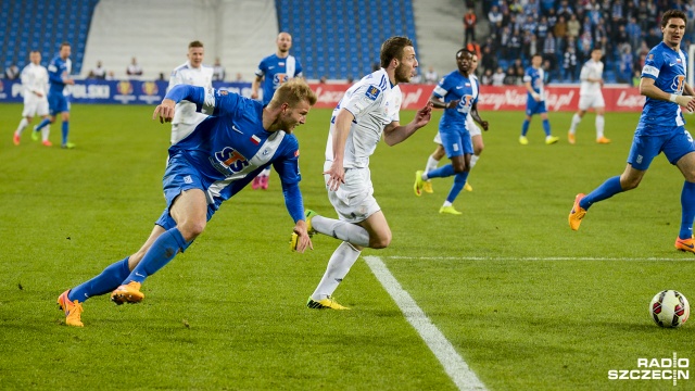 Lech Poznań - Błękitni Stargard Szczeciński 5:1. Fot. Jarosław Gaszyński [Radio Szczecin] Koniec pięknego snu Błękitnych Stargard Szczeciński [DUŻO ZDJĘĆ, WIDEO]