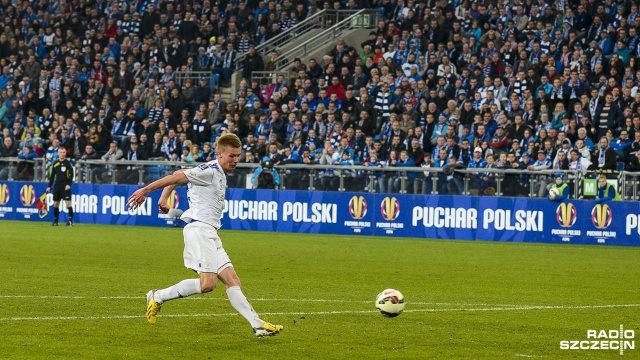 Lech Poznań - Błękitni Stargard Szczeciński 5:1. Fot. Jarosław Gaszyński [Radio Szczecin] Koniec pięknego snu Błękitnych Stargard Szczeciński [DUŻO ZDJĘĆ, WIDEO]