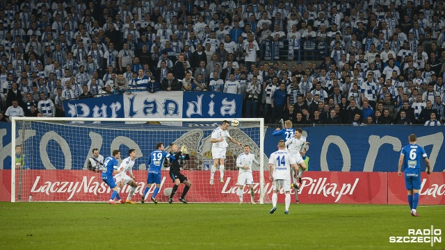 Lech Poznań - Błękitni Stargard Szczeciński 5:1. Fot. Jarosław Gaszyński [Radio Szczecin] Koniec pięknego snu Błękitnych Stargard Szczeciński [DUŻO ZDJĘĆ, WIDEO]