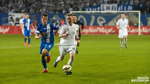 Lech Poznań - Błękitni Stargard Szczeciński 5:1. Fot. Jarosław Gaszyński [Radio Szczecin] Koniec pięknego snu Błękitnych Stargard Szczeciński [DUŻO ZDJĘĆ, WIDEO]