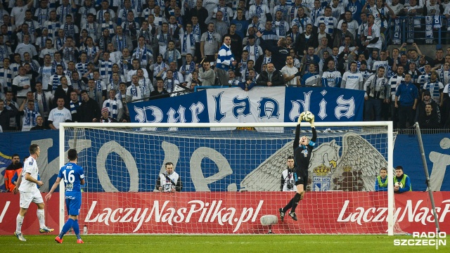 Lech Poznań - Błękitni Stargard Szczeciński 5:1. Fot. Jarosław Gaszyński [Radio Szczecin] Koniec pięknego snu Błękitnych Stargard Szczeciński [DUŻO ZDJĘĆ, WIDEO]