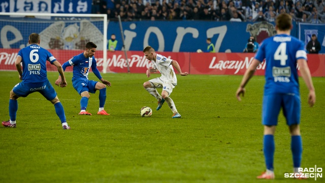 Lech Poznań - Błękitni Stargard Szczeciński 5:1. Fot. Jarosław Gaszyński [Radio Szczecin] Koniec pięknego snu Błękitnych Stargard Szczeciński [DUŻO ZDJĘĆ, WIDEO]