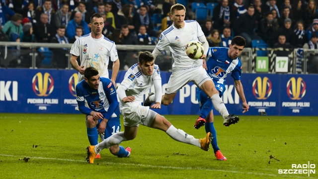 Lech Poznań - Błękitni Stargard Szczeciński 5:1. Fot. Jarosław Gaszyński [Radio Szczecin] Koniec pięknego snu Błękitnych Stargard Szczeciński [DUŻO ZDJĘĆ, WIDEO]