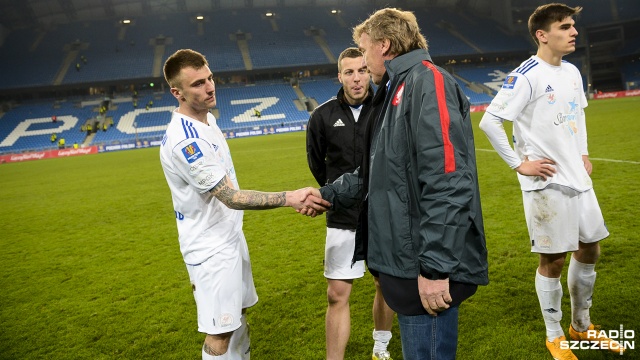 Lech Poznań - Błękitni Stargard Szczeciński 5:1. Fot. Jarosław Gaszyński [Radio Szczecin] Koniec pięknego snu Błękitnych Stargard Szczeciński [DUŻO ZDJĘĆ, WIDEO]