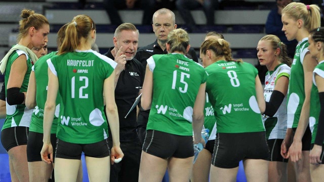 Chemik Police - Impel Wrocław 2:3. Fot. Łukasz Szełemej [Radio Szczecin] Pierwszy półfinał dla Impela. Spadek formy siatkarek Chemika Police [ZDJĘCIA]