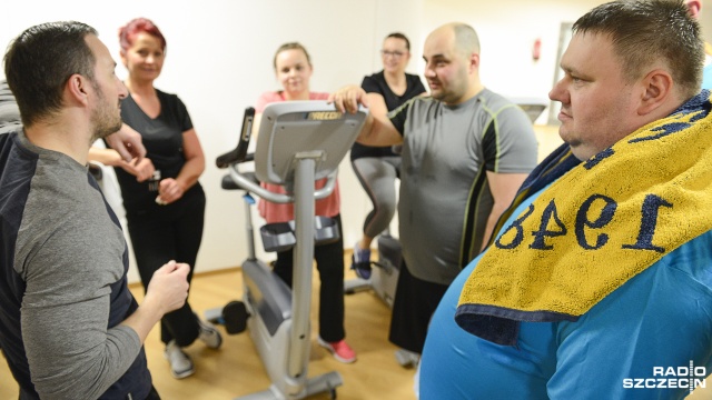 Uczestnicy programu OdNowa z Radiem Szczecin. Fot. Jarosław Gaszyński [Radio Szczecin] Pierwsze kalorie spalone. Ruszyły treningi programu OdNowa [ZDJĘCIA, WIDEO]