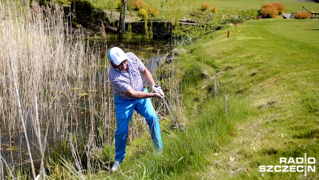 Zawody odbywają się na polach Binowo Park Golf Club. Fot. Jarosław Gaszyński [Radio Szczecin] Golfowa majówka na polu w Binowie [ZDJĘCIA]